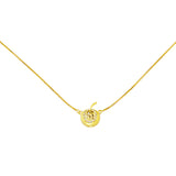 Golden Apple Necklace