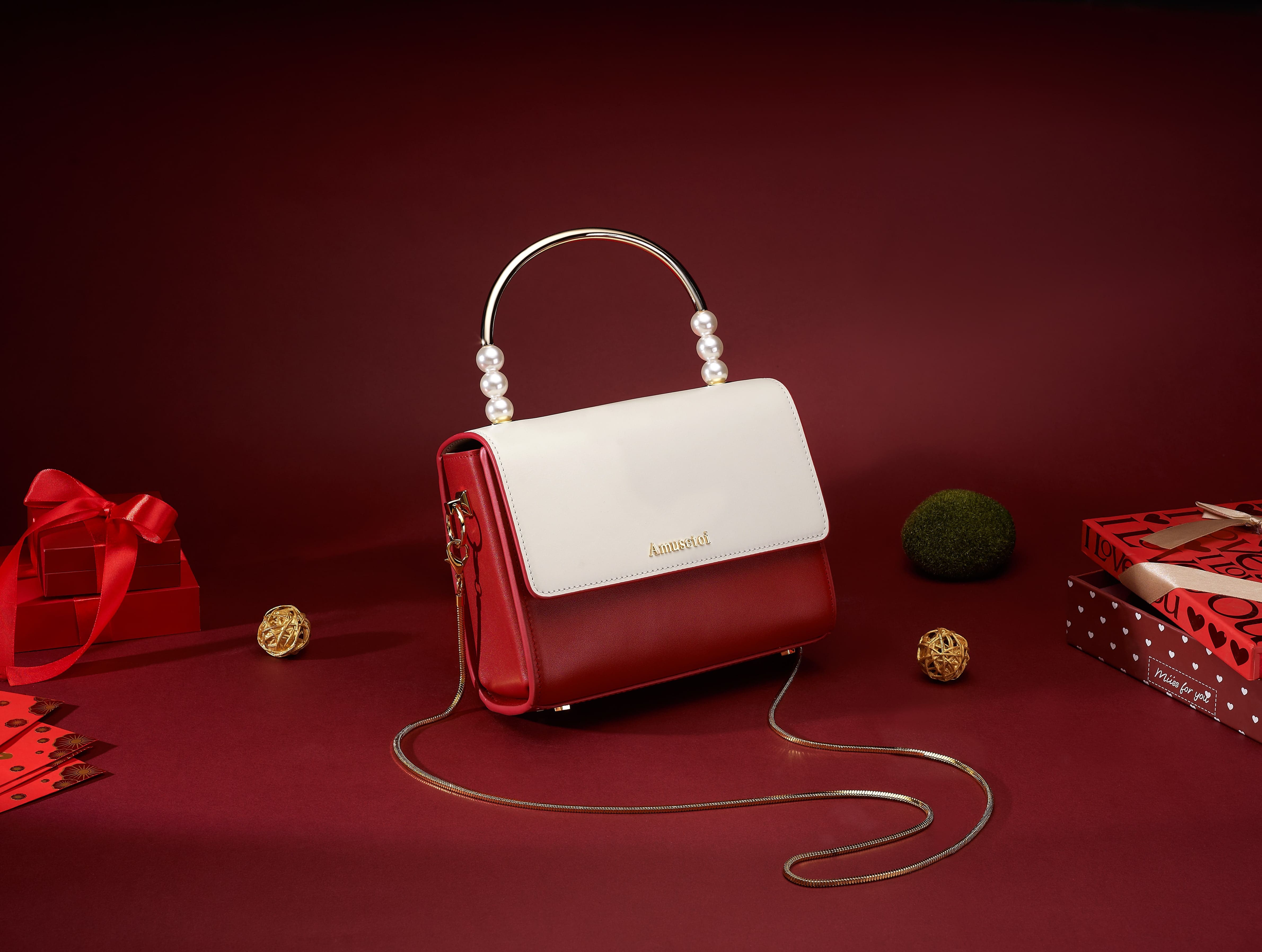 Red Classic Small Shoulder Bag - Limited Edition